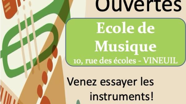 Portes ouvertes de l'école de musique de Vineuil