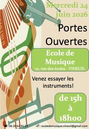 Portes ouvertes de l'école de musique de Vineuil