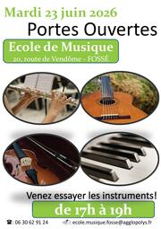 Portes ouvertes à l'école de musique de Fossé
