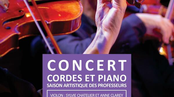 Saison artistique des professeurs