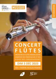 concert de l'Orchestre de Flûtes Région Centre