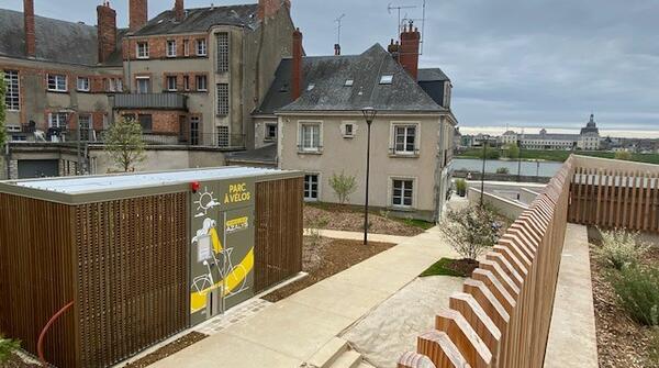 Nouveau parc à vélos sécurisé Azalys à Blois ! 