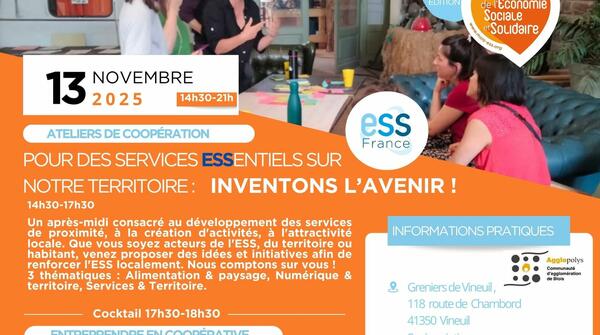  Pour des services ESSentiels sur notre territoire : inventons l’avenir !