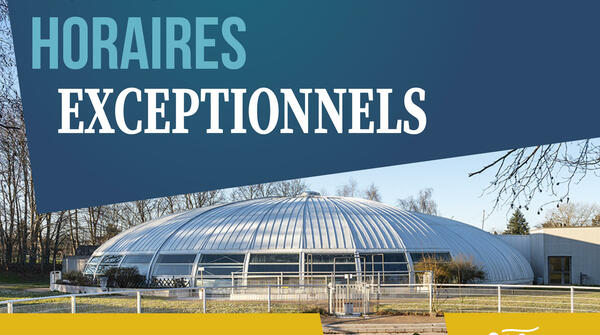 ﻿Piscine Tournesol : horaires exceptionnels le dimanche 14 décembre