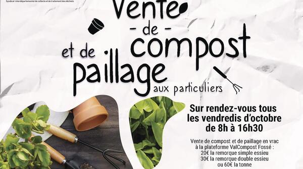 Vente de compost et de paillage