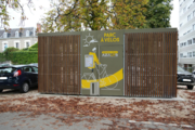 Nouveau parc à vélos sécurisé place de la République à Blois !
