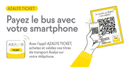 Nouveau : payez vos tickets Azalys via votre Smartphone 