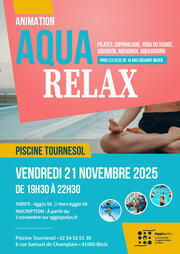 Piscine Tournesol : animation Aquarelax