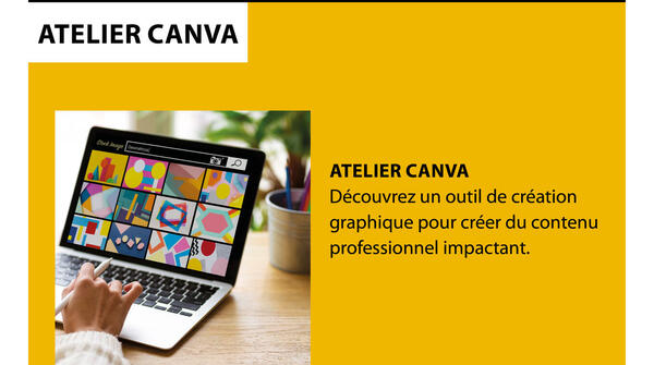 ATELIER CANVA - BOITE A OUTILS DE L'ENTREPRENEUR - mardi 24 septembre 2024