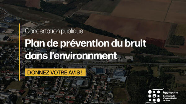 Plan de prévention du bruit dans l'environnement - Consultation publique