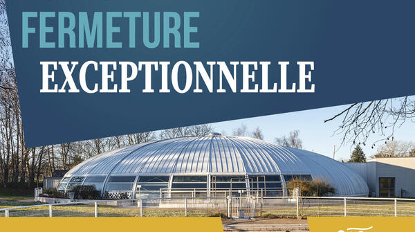 Piscine Tournesol : Fermeture exceptionnelle